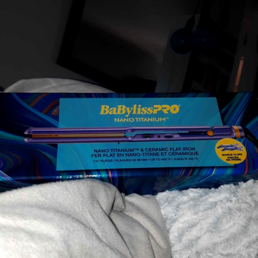 babyliss flat iron valued at 169 in store